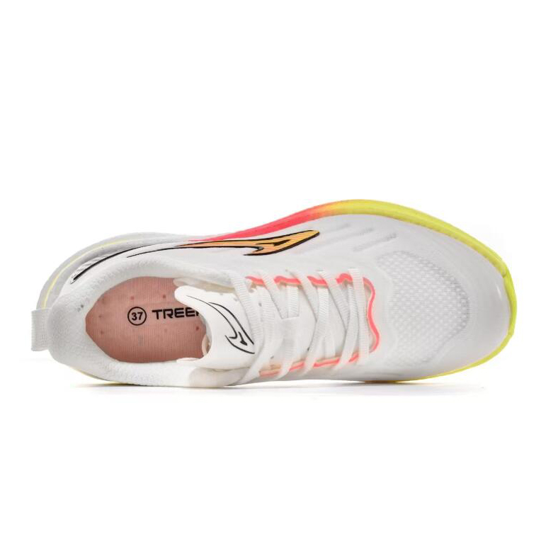 TREEPERI Wave Maker Carbon fibre Speed Running Shoes men white blue designer shoes women peach green yellow outdoor sneakers mens womens athletic trai