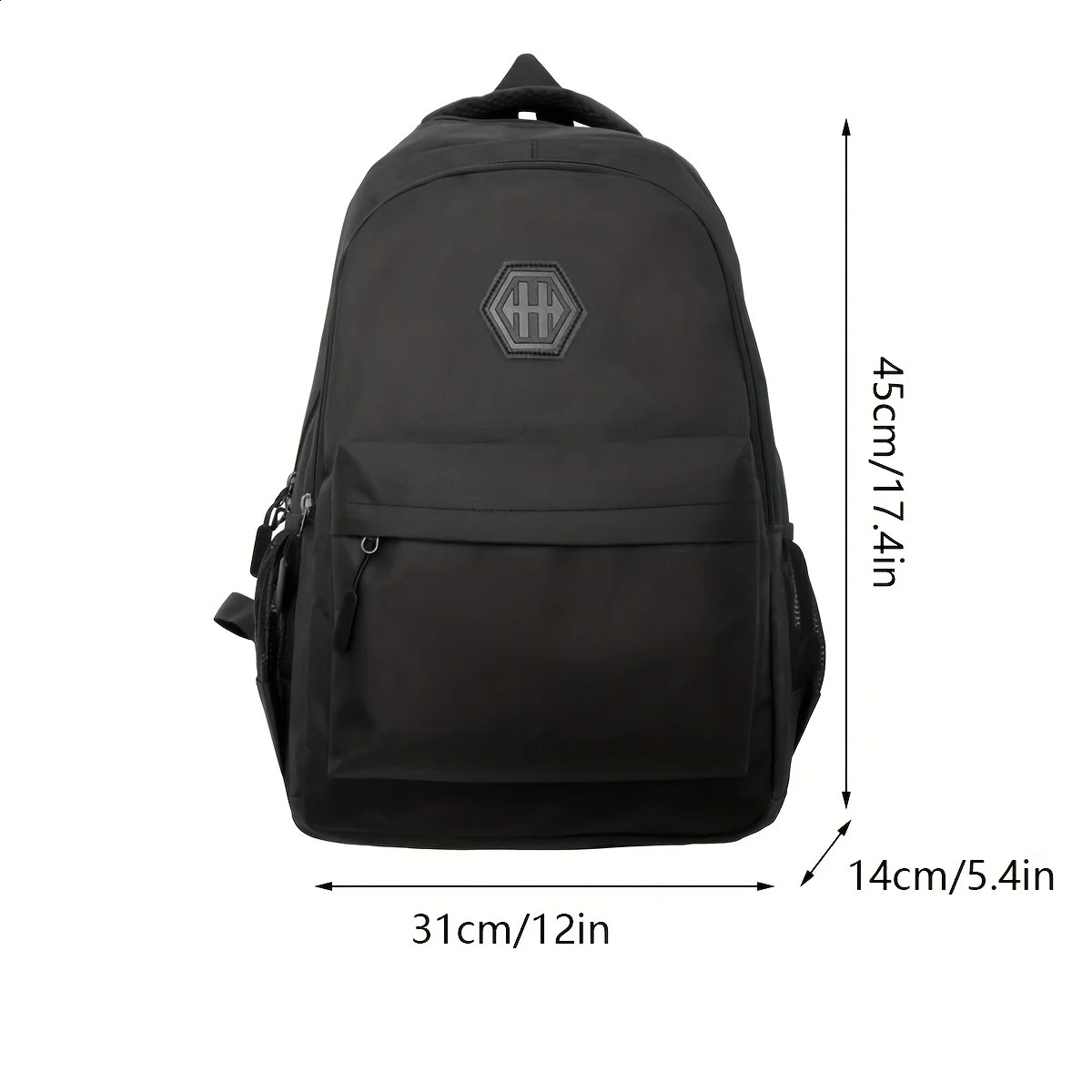 Backpack mens casual business computer fashion trend student backpack travel men can hold 205inch 240813