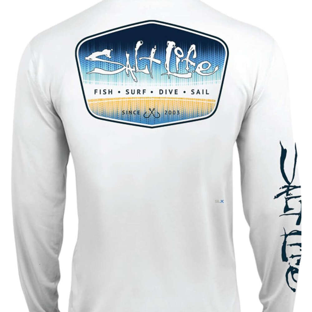 Long Sleeve Shirts For Men Sweatshirt Salt Life Standard Tuna Brigade Performance Shirt Streetwear Casual Tops Clothes sweatshirts