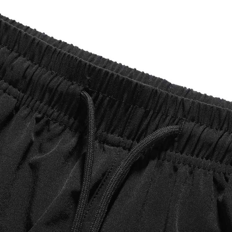 Korean Ice Silk MenS Summer Thin Fashion Brand Loose And Versatile Quick Dry Casual Pants 9-Point Sports Trousers BoyXJ240813