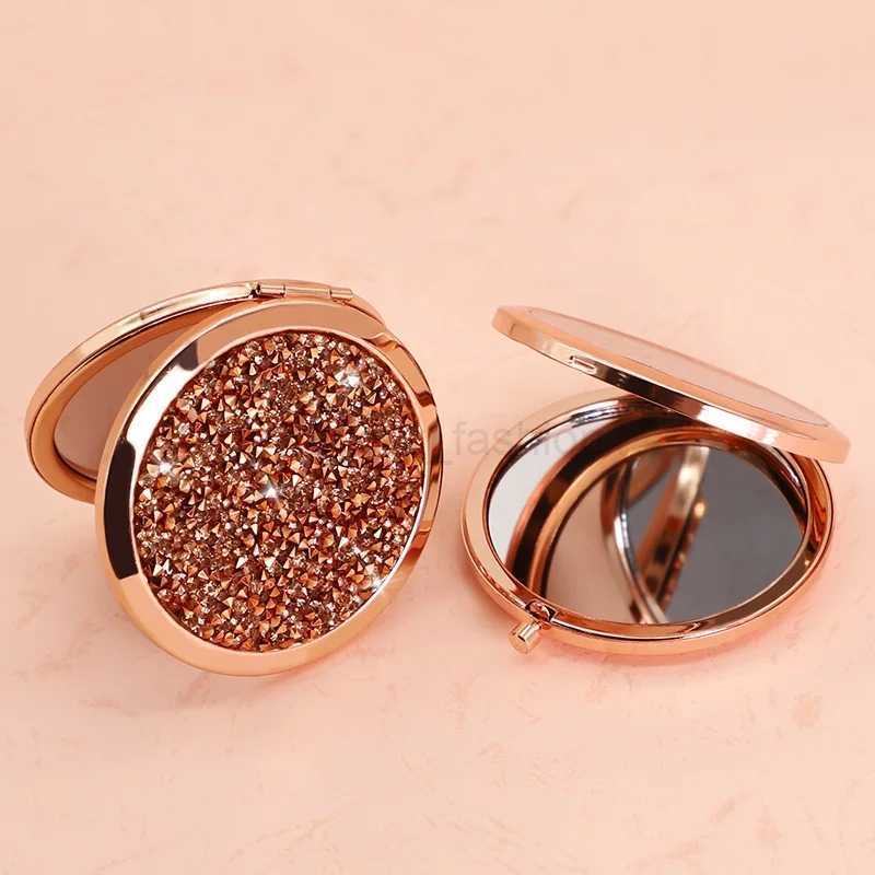 Custom Mini Bling Makeup Pocket MirrorXJ240813