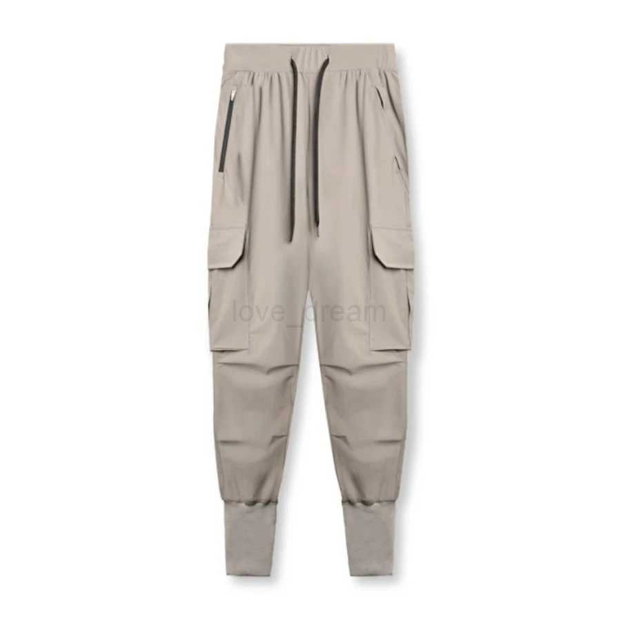 Jogger new fitness mens sports pants streetwear outdoor casual pants cotton mens trousers fashion brand mens clothingXJ240813