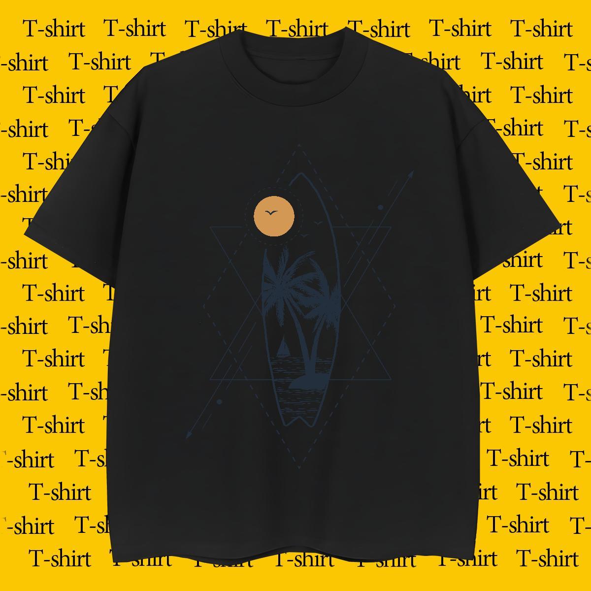 High Quality Men Tshirts Street Casual 100% Cotton 230g DIY Breathable Soft sun Men T Shirts Factory Direct Tees