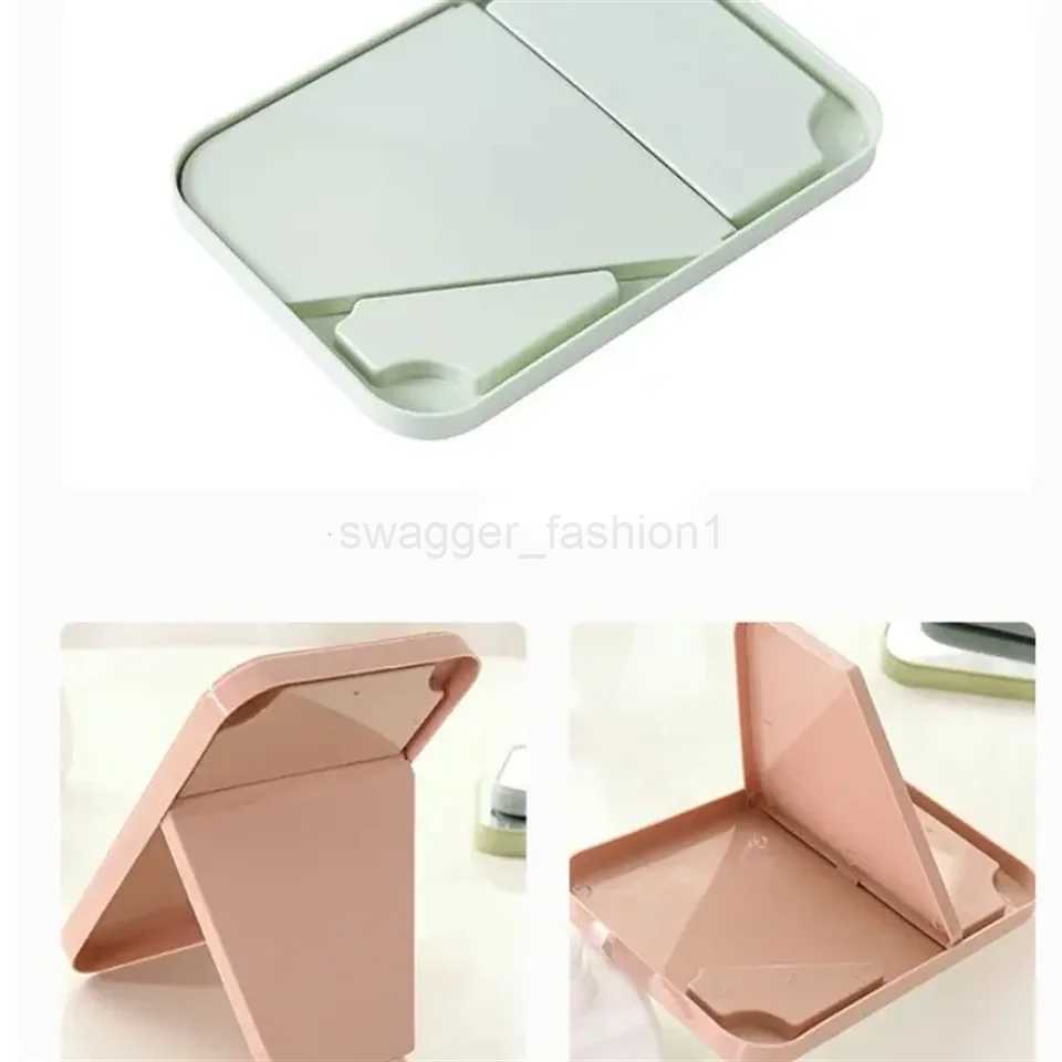 8-Inch Desktop Makeup Mirror Portable Princess MirrorTable Desk Wall Hanging Dual-Purpose Square MirrorXJ240813