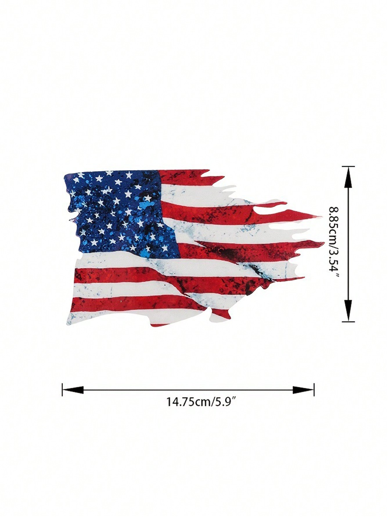 Car stickers flag rearview mirror car stickers car decoration reflective stickers