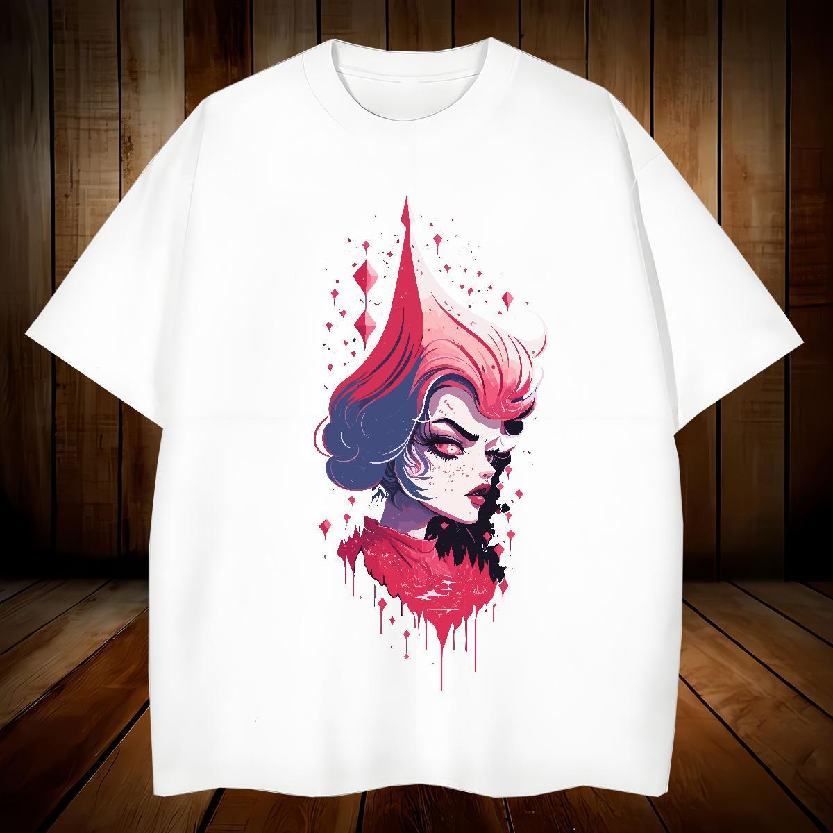 Mens T Shirts 230g Cotton icon Street Casual Breathable Crew Neck Asian Size Men Tshirts 2024 Wholesale Tops Shirt