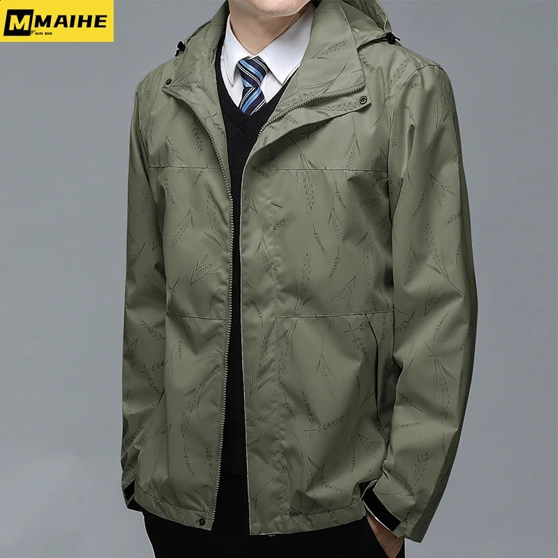 Outdoor mens windproof hat detachable sports leisure bike jacket couples autumn and winter skiing mountain hard shell 240812