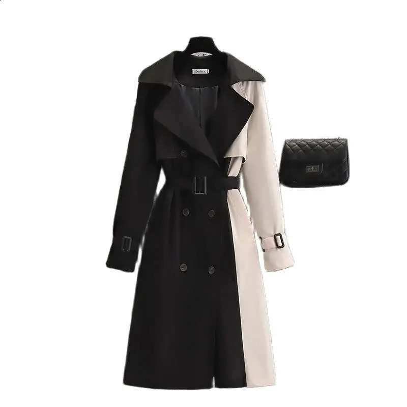 Assorted Colors windbreaker Plus-Size Womens blazer Spring Coat Niche Unique And Chic Age-Reducing High-Grade Jacket 240813