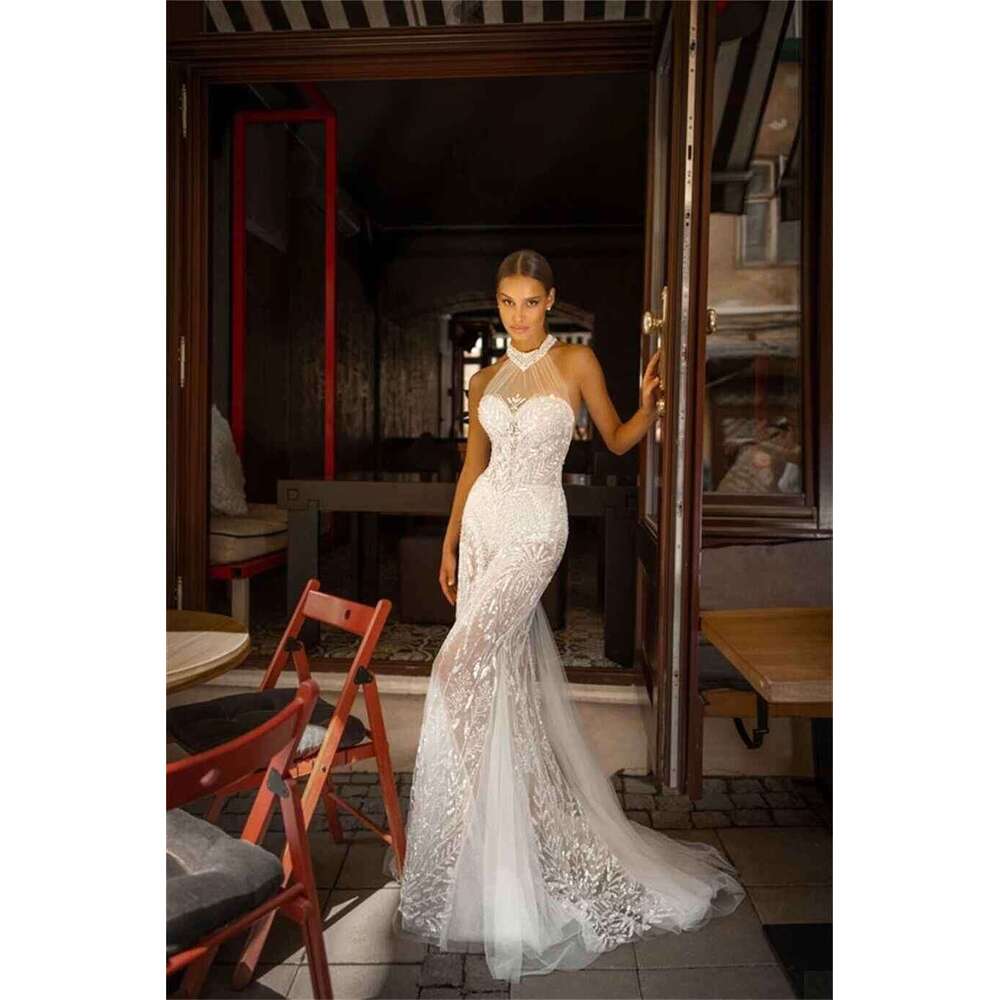 Simple Sheath Gown Wedding Dresses Long Sleeves Lace Beading Bridal Gowns Big Custom Size Colour vestidos de novia