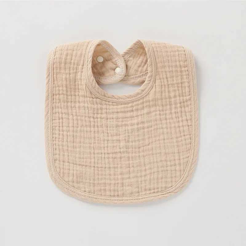 Bibs Burp Cloths Baby Bibs Spring Summer Thin Bib 4-layer Muslin Children Cotton Infant Boys Girls Saliva Towel Newborn Burp Cloths AccessoriesL4812