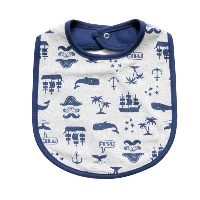 Bibs Burp Cloths Baby Bibs Cute Cartoon Pattern Toddler Baby Waterproof Saliva Towel Cotton Fit 0-3 Years Old Infant Burp ClothsL4812