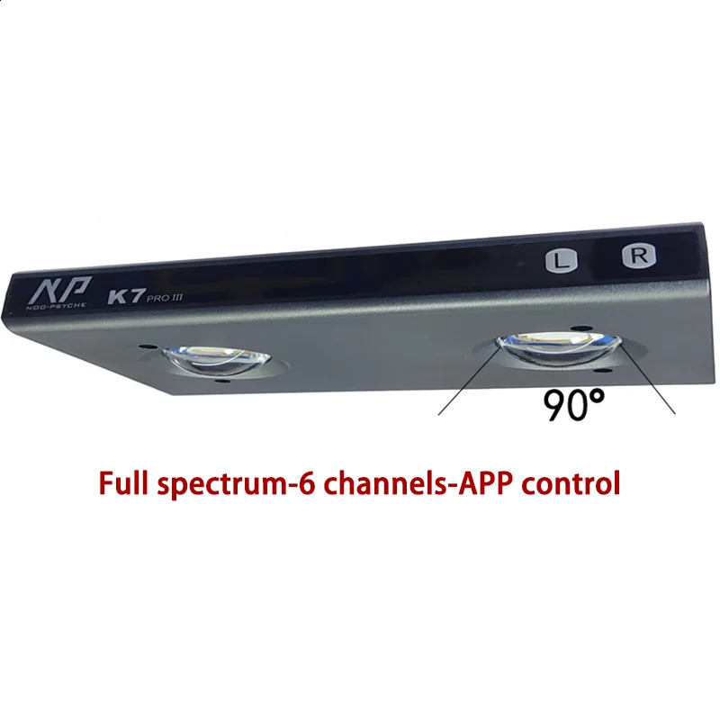 Noopsyche NP K7 Pro V3 III 140W App WiFi Full Spectrum Saltwater LED Aquarium Light for Coral Reef SPS/ LPS 240812