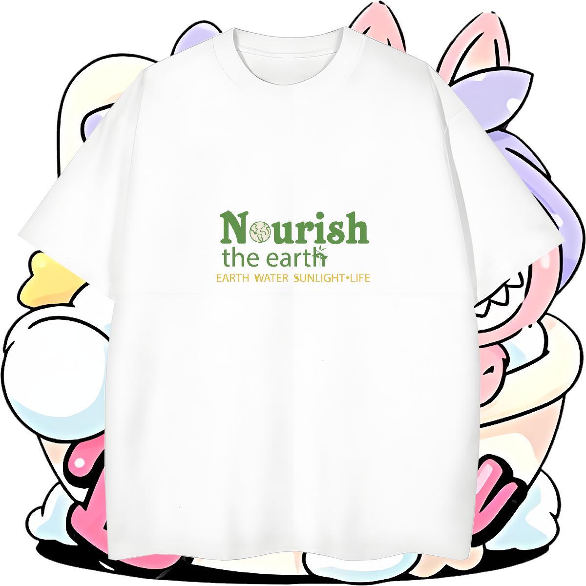 Classic Men Tees Street 230g Pure Cotton Plus Size Cartoon Breathable Crew Neck letter Man T Shirts Wholesale Top Tees