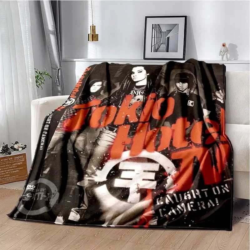 Living Blanket Hotel Art Throws Print Home Tokio Room Fashionable Sofa Sleeping Blanket Bedding Supplies Warm Cover Blanket GiftXJ2408