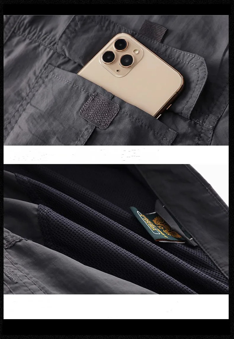 Mens summer lightweight tactical shirt quick drying long sleeved military outdoor work cargo Plus size 4XL 240812