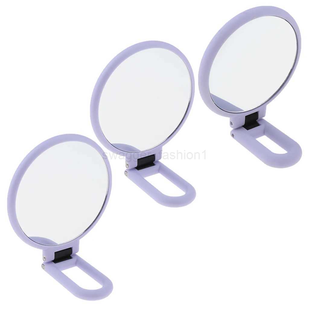 Magnifying Makeup Mirror Double Sided Hand Held Mirror with Stand for Women Travel Compact Mirror - 2x/3x/15x MagnificationXJ240813