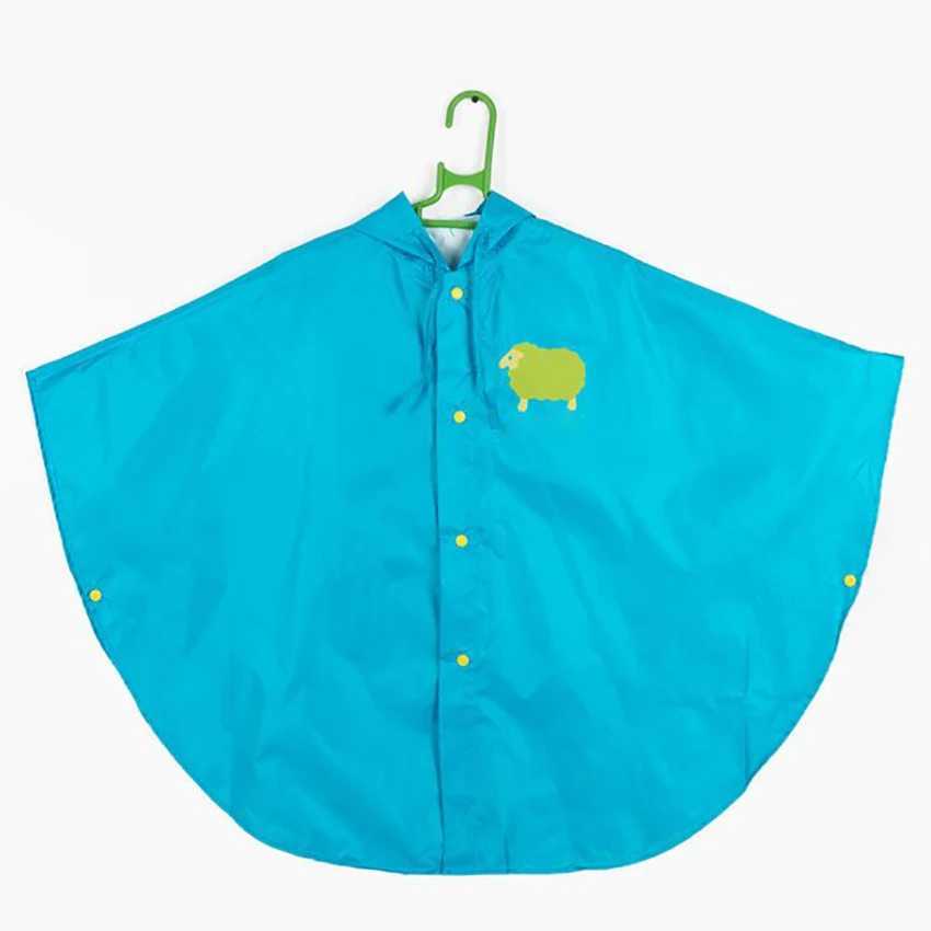 Children Raincoat Cartoon Cute Portable Kids Children Rain Ponchos Reusable Hooded Raincoat Rainwear with Storage Bag S M L Y240810