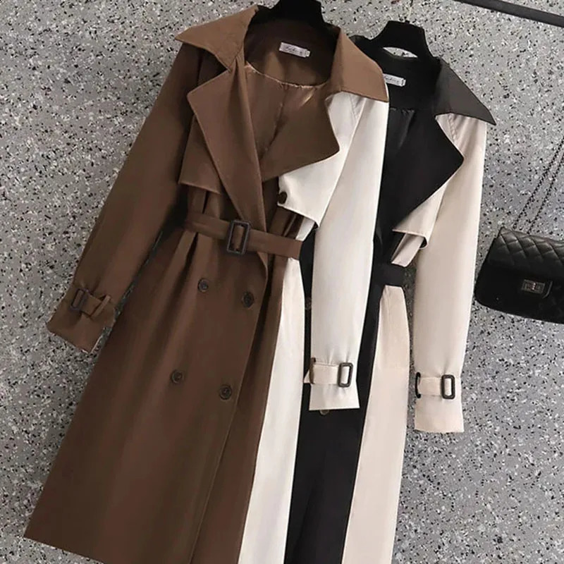 Assorted Colors windbreaker Plus-Size Womens blazer Spring Coat Niche Unique And Chic Age-Reducing High-Grade Jacket 240813