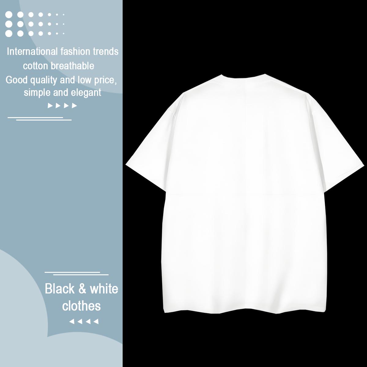 Fashion New Mens Tshirts cat High Street Hip Hop 230g 100% Cotton Tee Shirt Short Sleeve O-Neck TOP Quality T-Shirts Oversized