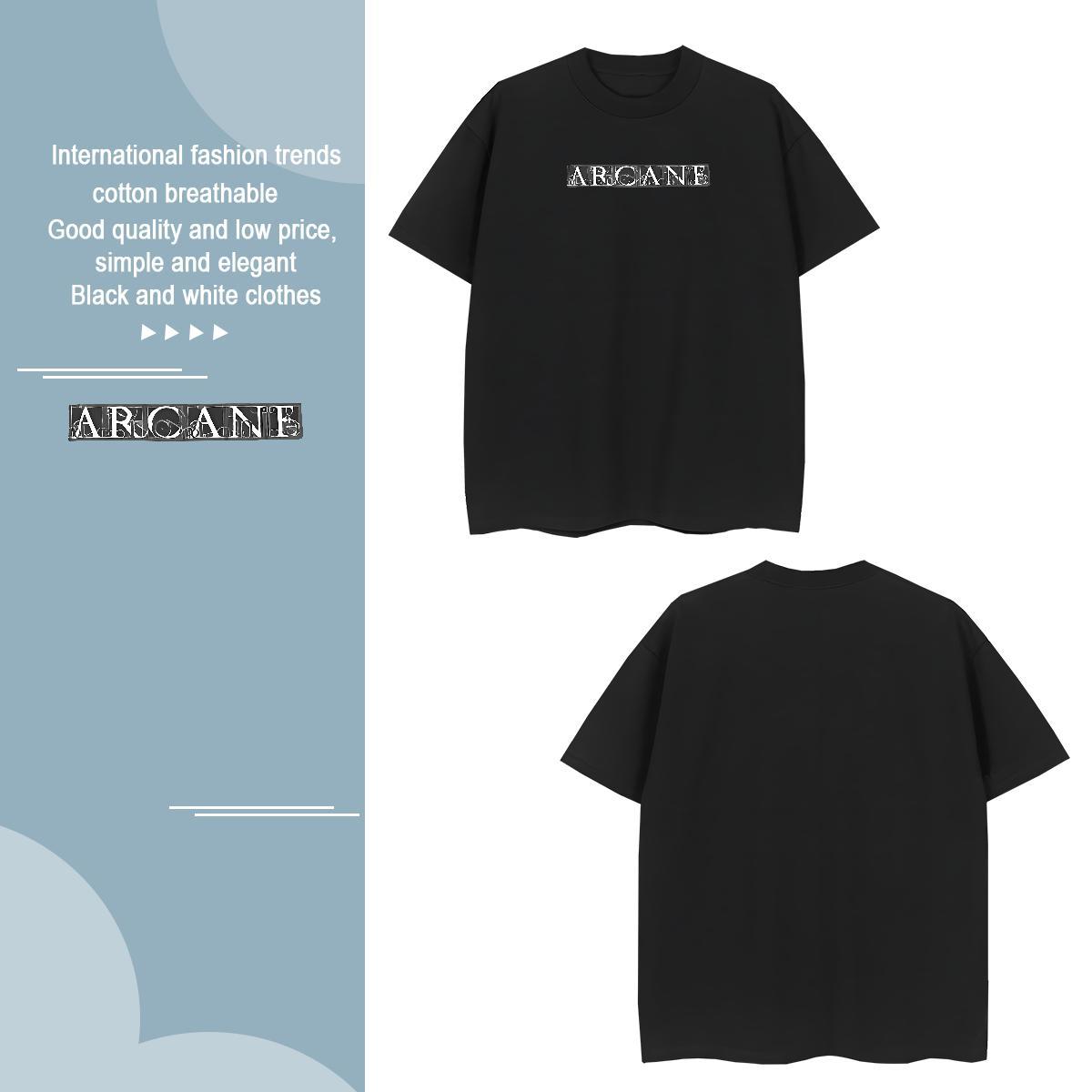 Cool Design letter Mens T Shirts Casual Men Tops Tees 100% Cotton 230g Fashion Design Short Sleeve Soft Customized Tees Shirts