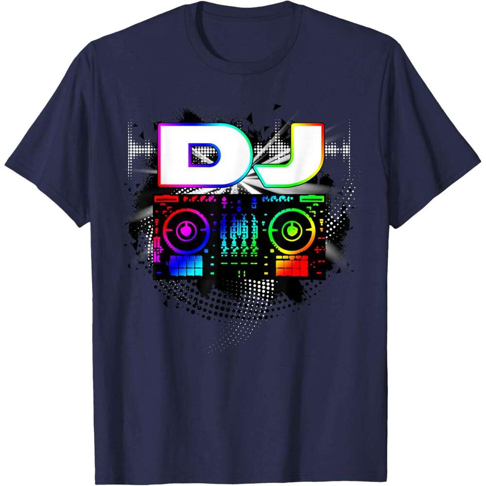 2025S Fashion Designer T Shirt For Mens Dj Lover Music Player Sound Cool Funny Gift T Shirt Shirts Tshirt Graphic Tee Casual Tops Clothes Short Sleeve