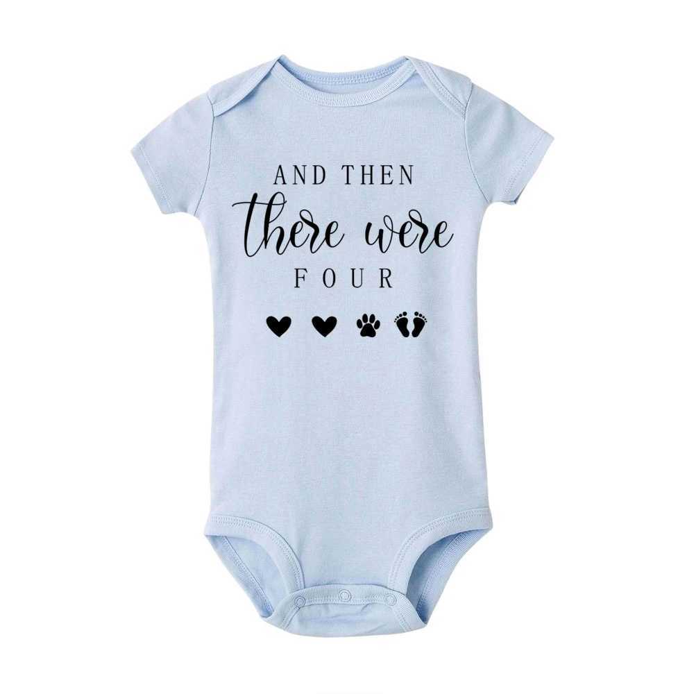 Pregnancy announced baby bodysuits followed by five baby jumpsuits. Newborn shower gift. Baby jumpsuits are coming soon W240812