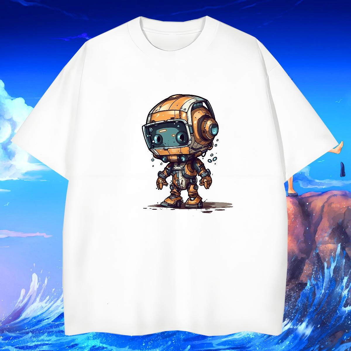 Soft Men Tshirts Sport 230g Cotton DIY Anime Breathable Short Sleeve ET Mens T Shirts Designer Fashion Polos