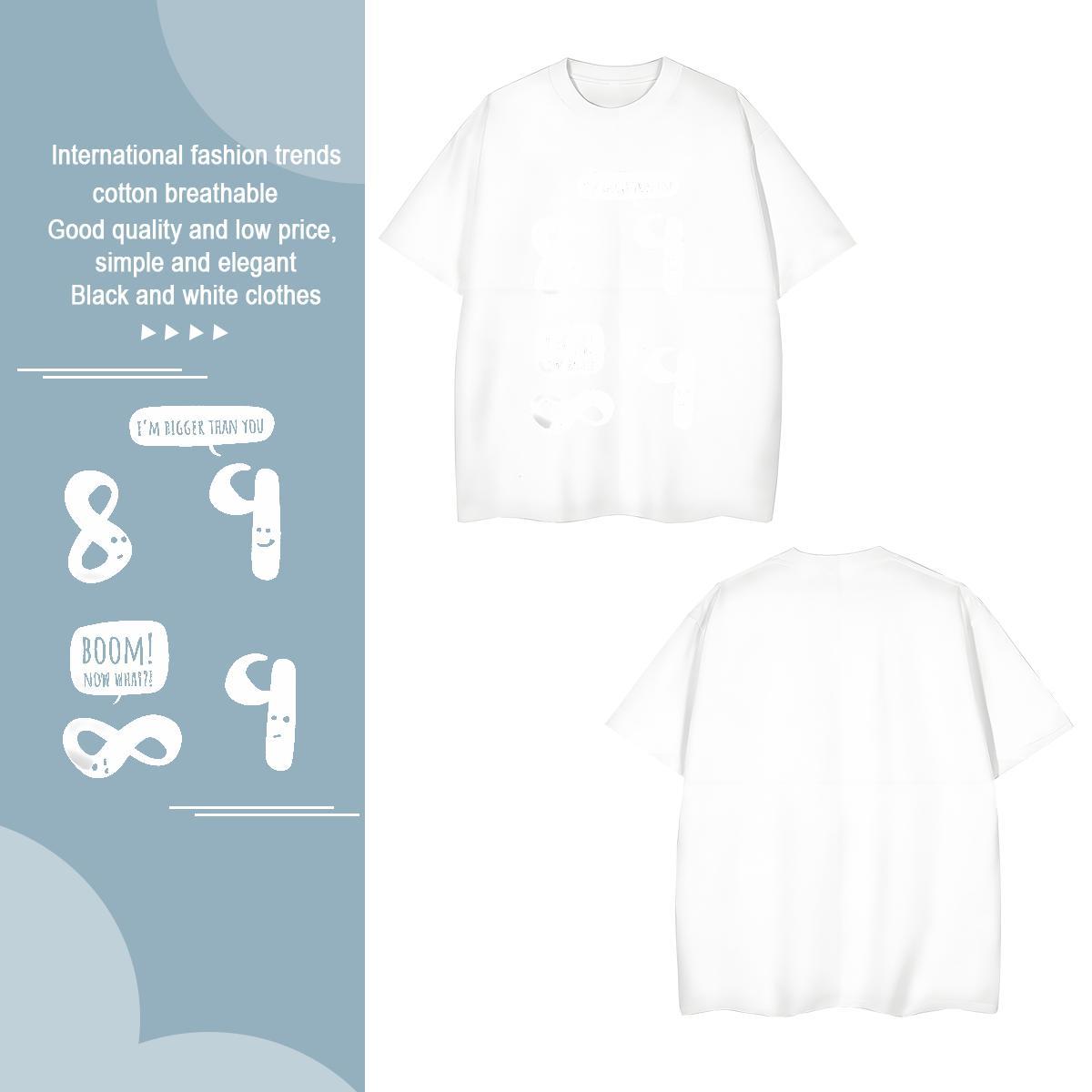 Unisex letter Mens T Shirts Street wear Hip Hop Men Tops Tees 230g 100% Cotton 2024 Short Sleeve O-Neck Oversized 3XL 4XL Clothings