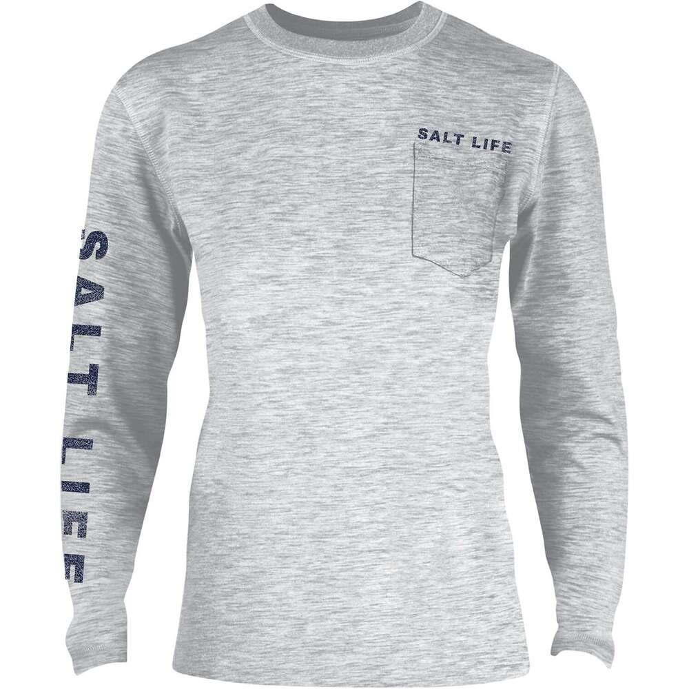 Long Sleeve Shirts For Men Sweatshirt Salt Life Ride Or Die Performance Pocket Graphic Tee T Shirt Streetwear Casual Tops Clothes sweatshirts