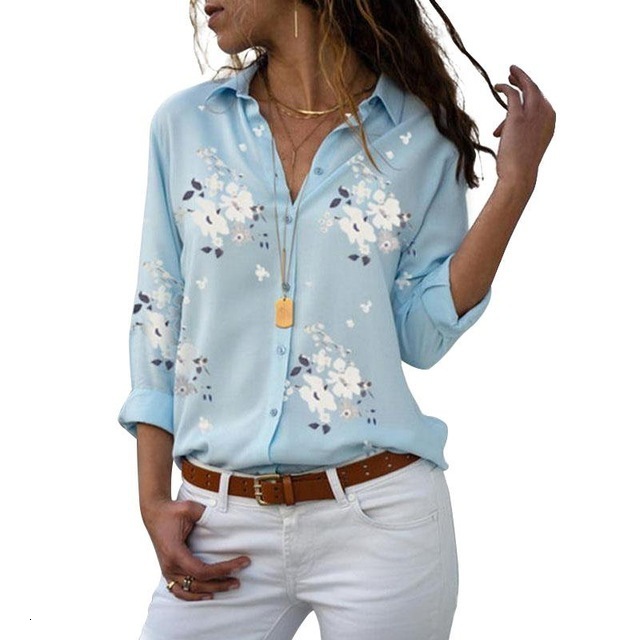 Long Sleeve Women Blouse Plus Size Yellow Shirt Top Shirts Cross