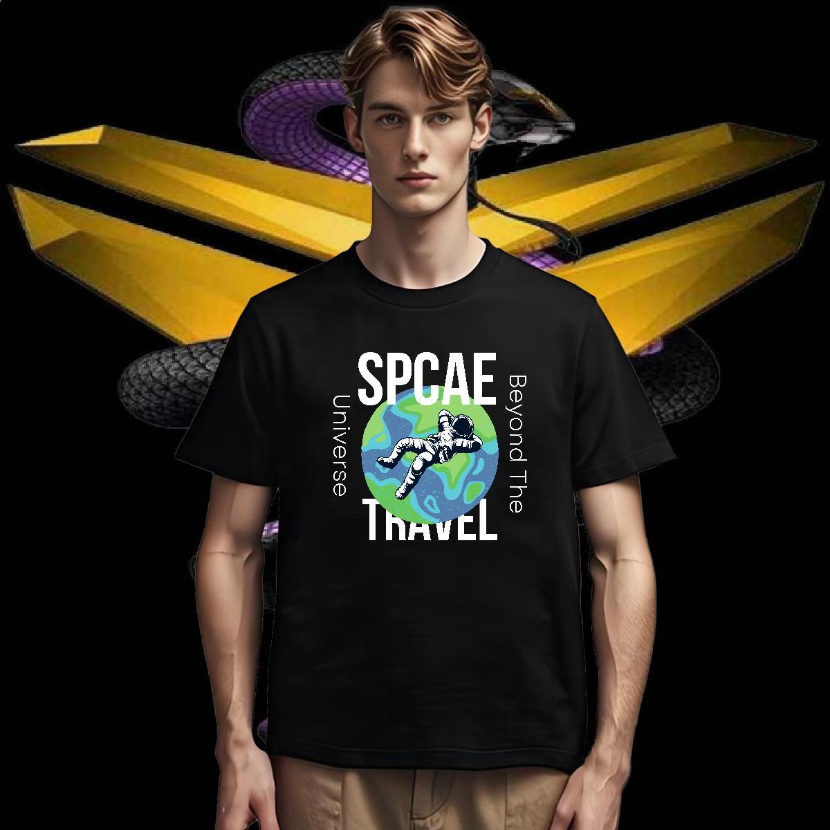 T-Shirts 230g Cotton universe Street Casual Crew Neck Breathable Anime Men Tees 2024 Designer High Quality Tee Shirt