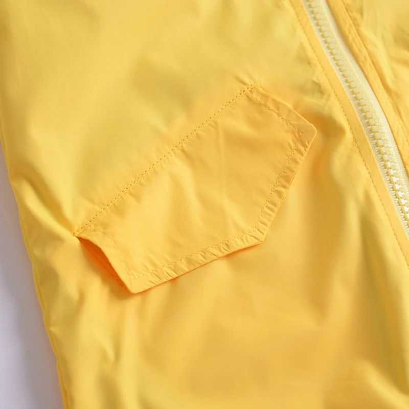 Toddler Baby Boy Girl Duck Rain Jacket Cute Cartoon Yellow Raincoat Hoodie Kids Coat Fall Winter School Outfit Y240810