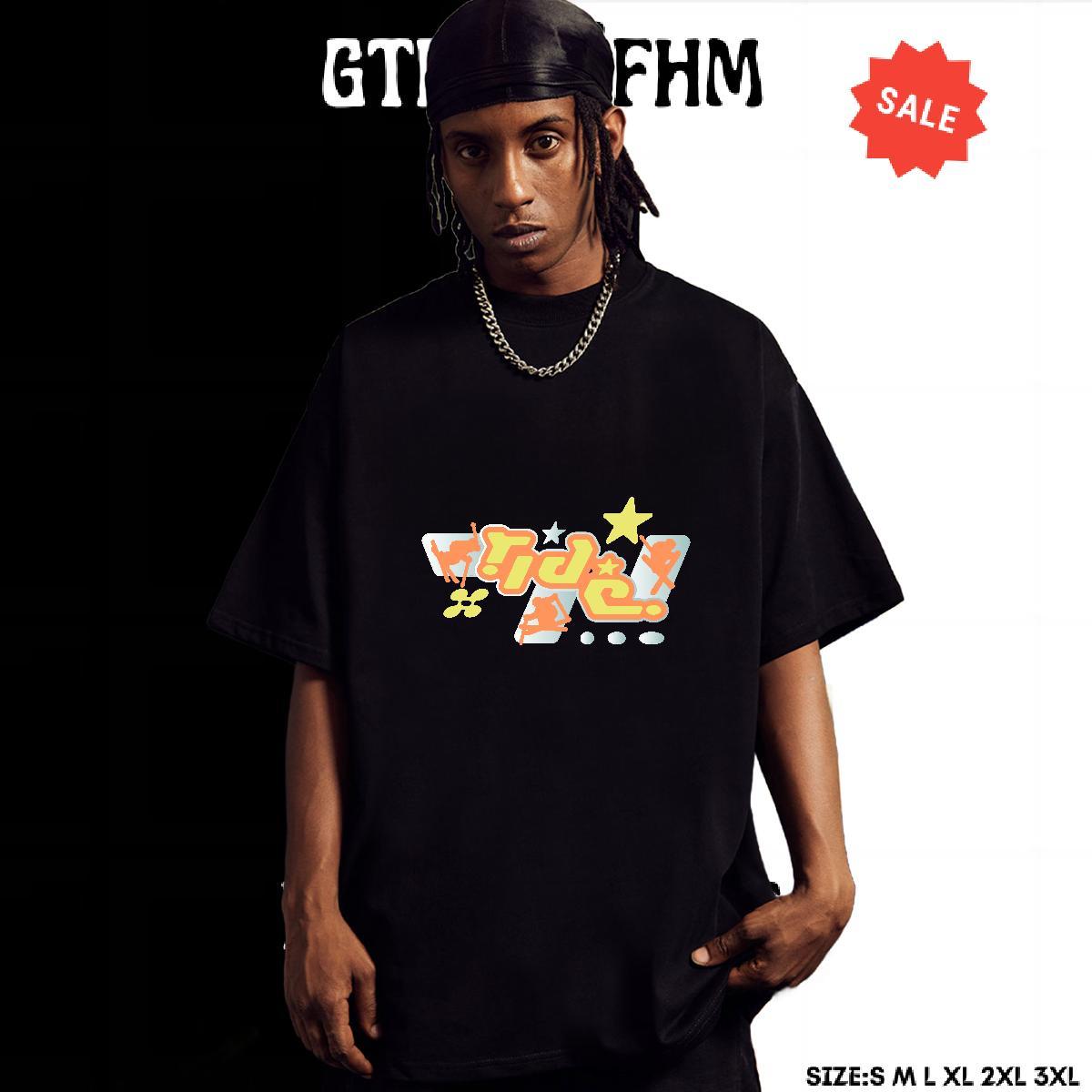 Free Shipping Couples T Shirts Anime Printing Street 230g Pure Cotton Customized Print Breathable Short Sleeve letter T Shirts Men Designer Fashion To