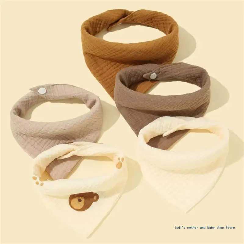 Bibs Burp Cloths 67JC Baby Bibs Gauze-Burp Cloth Quick-Dry Bib Soft Saliva Towel Infant ProductL4812