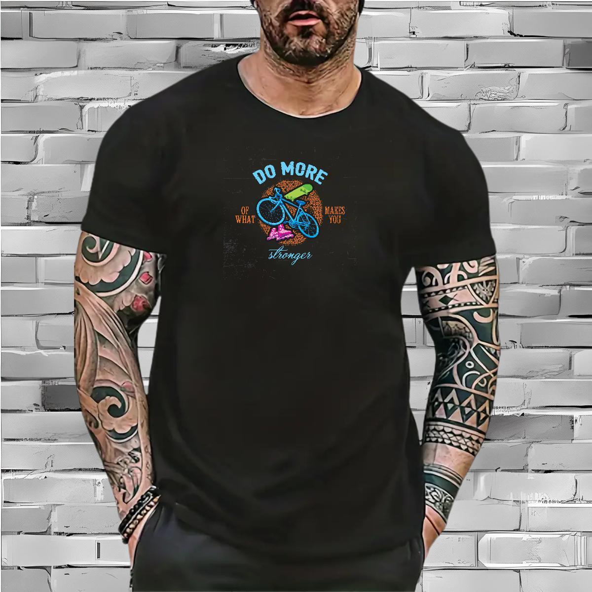 Free Shipping bicycle Man T Shirts Summer Casual Men Clothes T-Shirt 230g Pure Cotton Classic Breathable Short Sleeve Custom Print Oversized Wear
