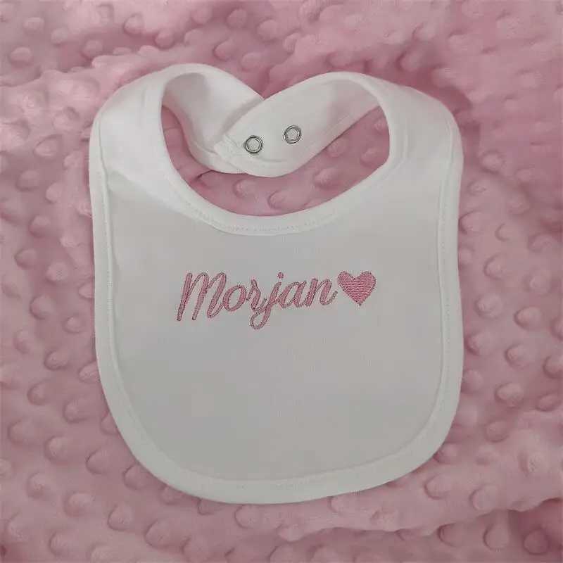 Bibs Burp Cloths Name Personalized Cotton Baby bib Newborn Baby Saliva Towel Funny Birthday Gift For Baby Boys and Girls shower giftL4812