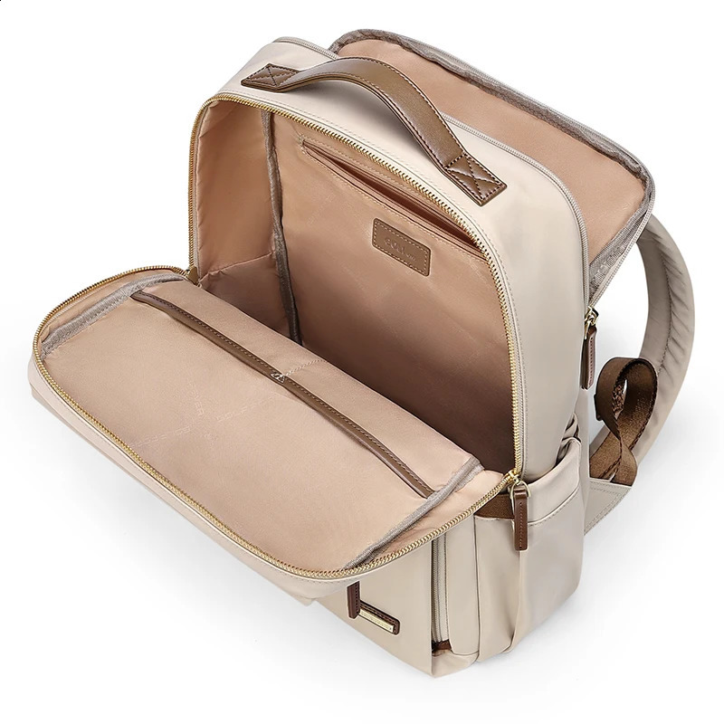 Golf laptop backpack elegant womens 14 inch bag waterproof work casual multi pocket 240813