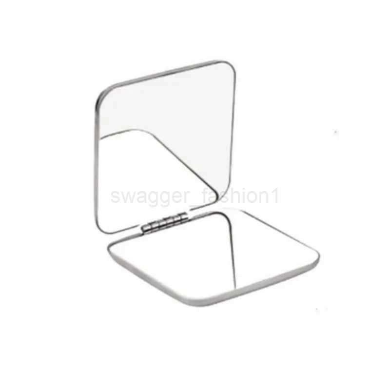 Shatterproof Stainless Steel Ultra Slim Folding Portable Mirror Makeup Unbreakable Camping Mirror For Personal UseTravellingXJ240813