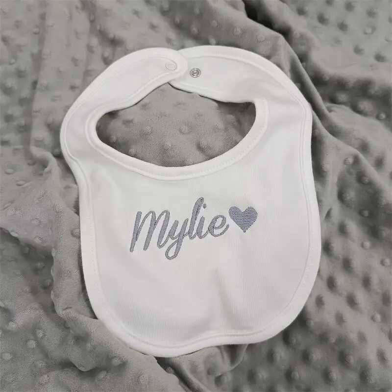 Bibs Burp Cloths Name Personalized Cotton Baby bib Newborn Baby Saliva Towel Funny Birthday Gift For Baby Boys and Girls shower giftL4812