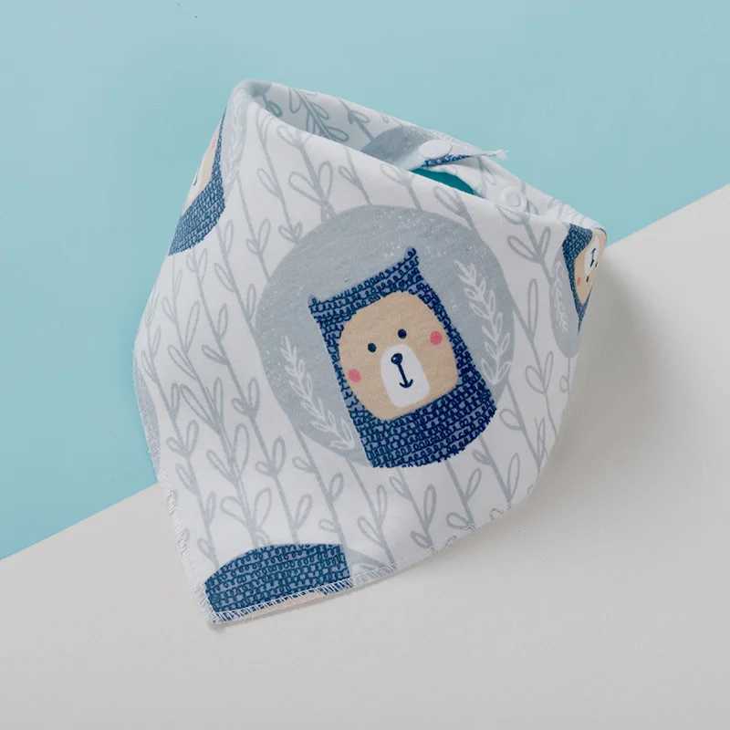 Bibs Burp Cloths Baby Bibs Cotton Baby Feeding Apron Triangle Cute Baby Bibs Girls Boys Cartoon Feeding Scarf Bib Collar Bib Burp Cloth FeedingL4812