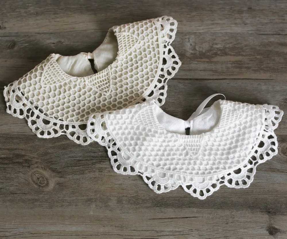 Bibs Burp Cloths Brand New Baby Girls 100% Cotton Lace Bibs Baby Burp Cloths 0-3YearL4812