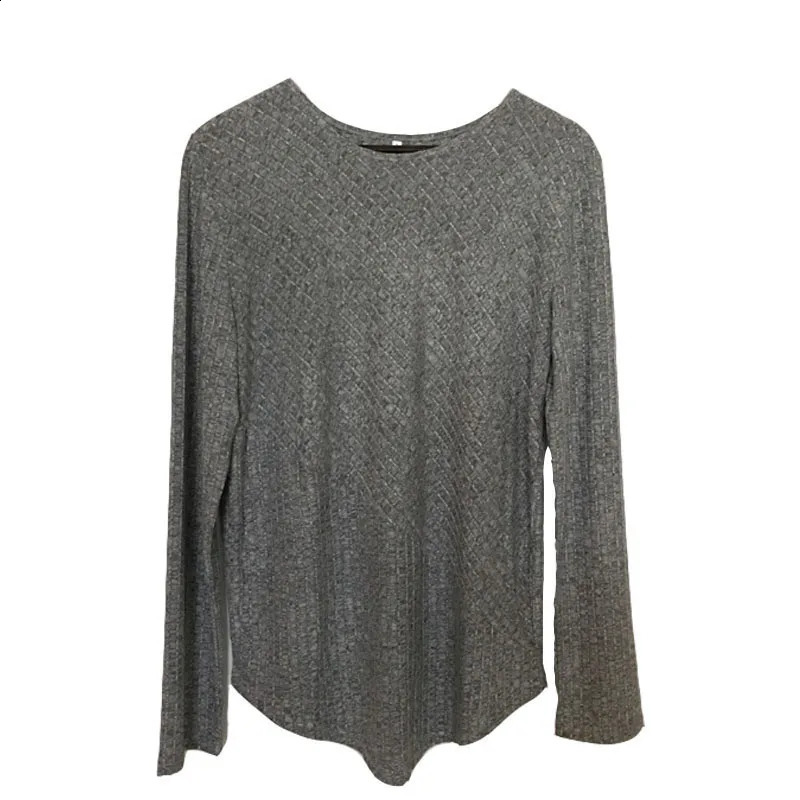 Plus Size S4XL Slim fit Mens Sweater SpringSummer Thin Oneck Knitted Floral Casual Solid 240812