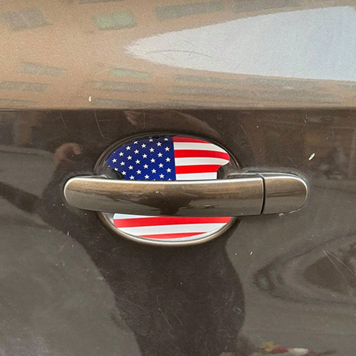 1pc door handle sticker car door bowl sticker anti-scratch handle wrist car sticker 4 pieces set
