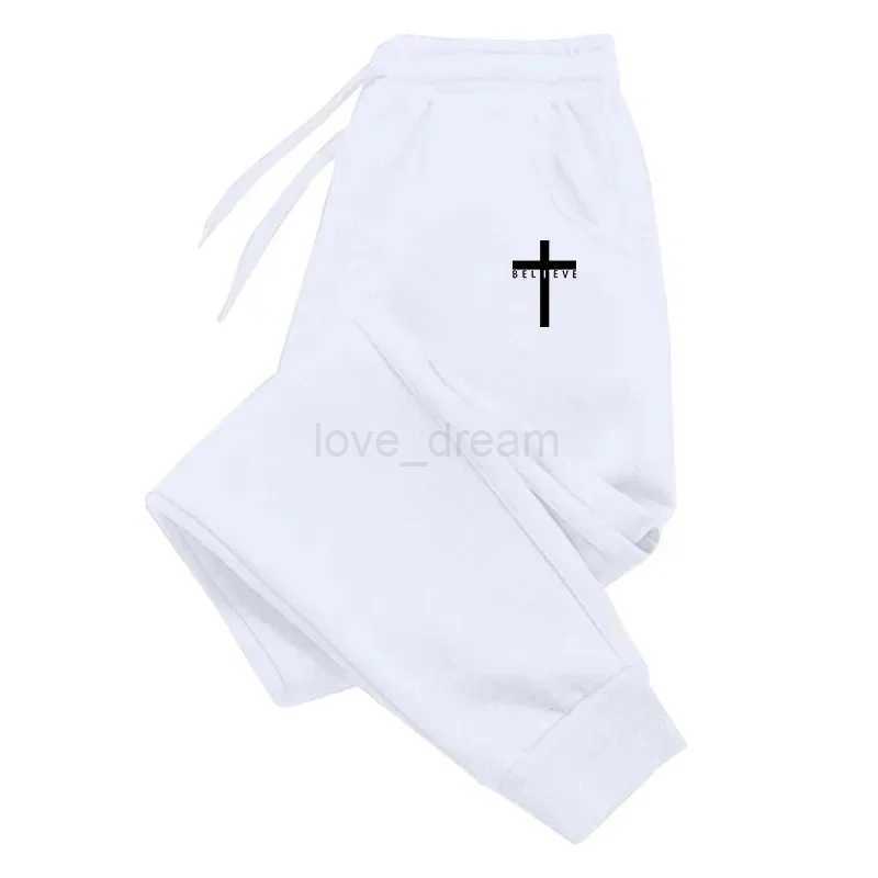 Men Long Pants Autumn and Winter Mens Casual Fleece Sweatpants Soft Sports Pants Jogging Pants 4 ColorsXJ240813