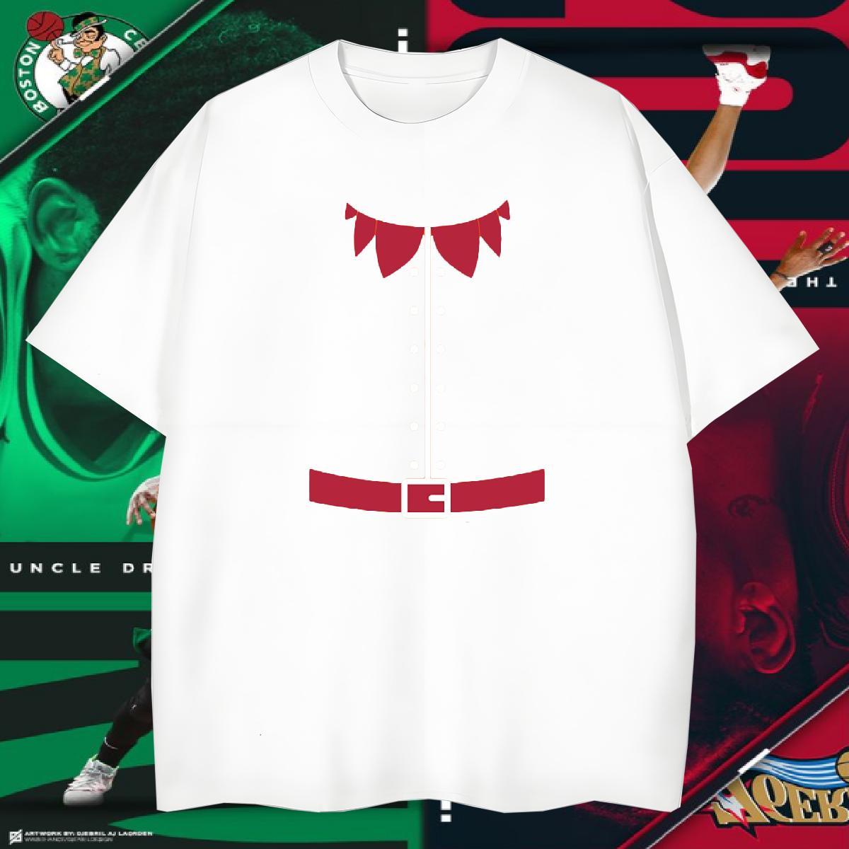 Soft Men T Shirts Christmas Crew Neck Breathable Daily Wear Custom Print Oversized 230g 100% Cotton Men Clothes T-Shirt Classic Tees Shirts