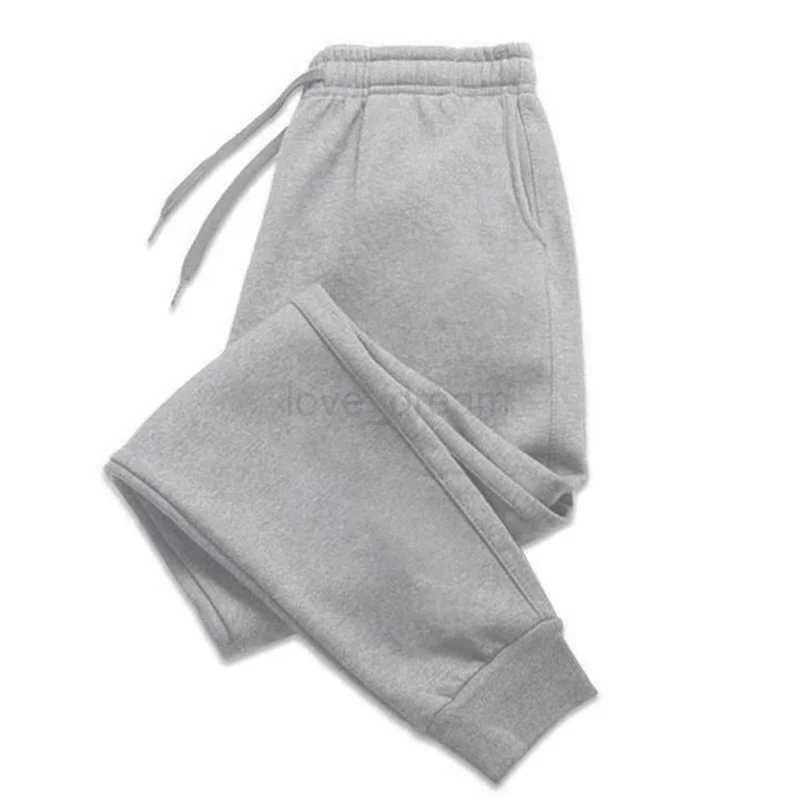 2024 Sweatpants Mens loose bunched foot pants Fitness running casual pants small foot sweatpantsXJ240813