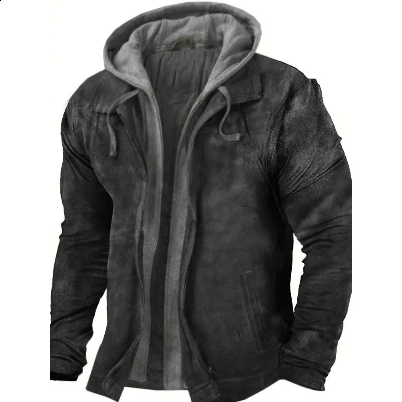Mens casual jacket for autumn and winter oversized Plus military outdoor warm mens plus size L7XL 240812
