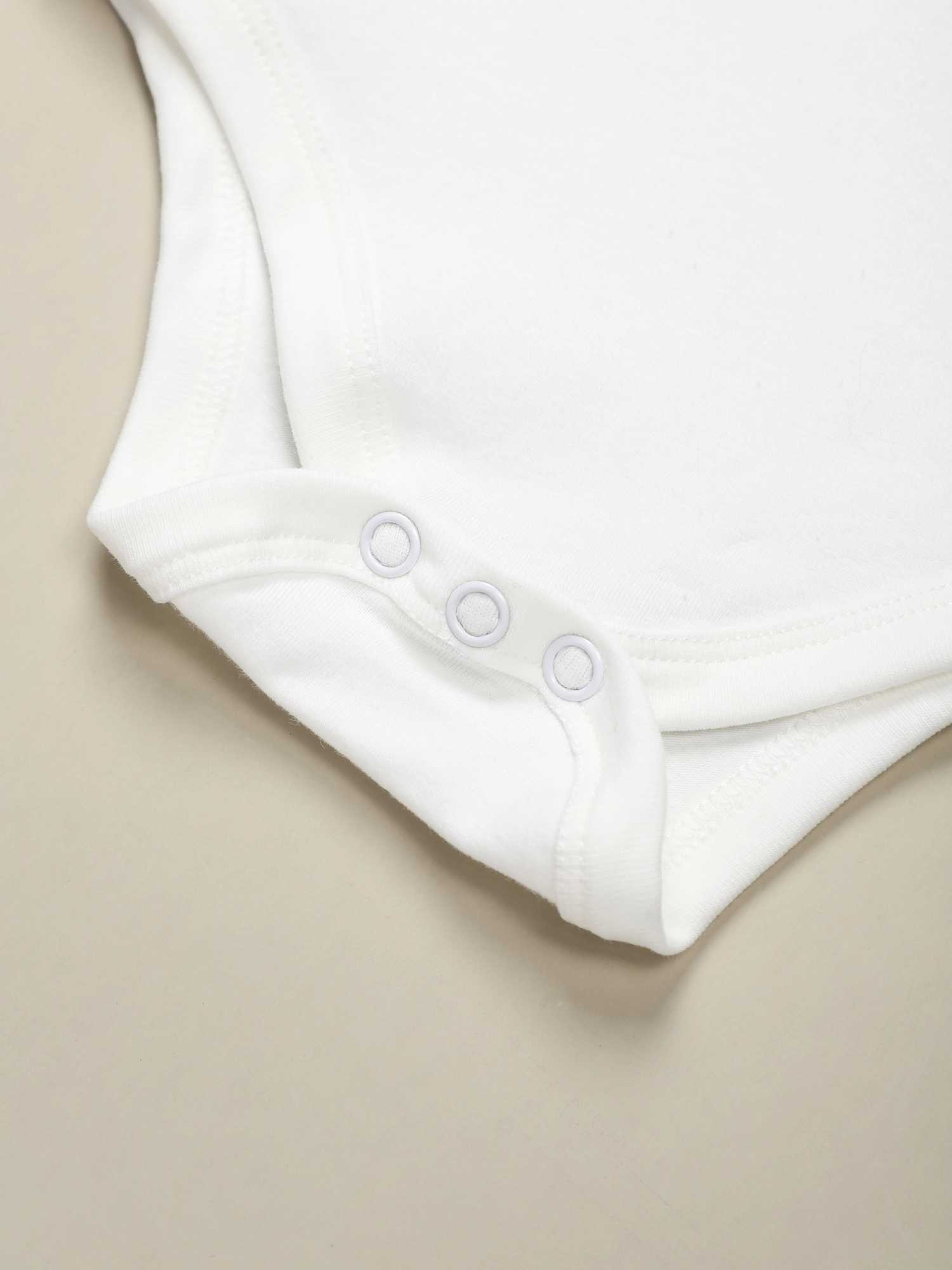 Can I be any cute person? Interesting baby boy and girl clothing aesthetic fashion newborn Onesies cotton short sleeved summer bodysuit W240812