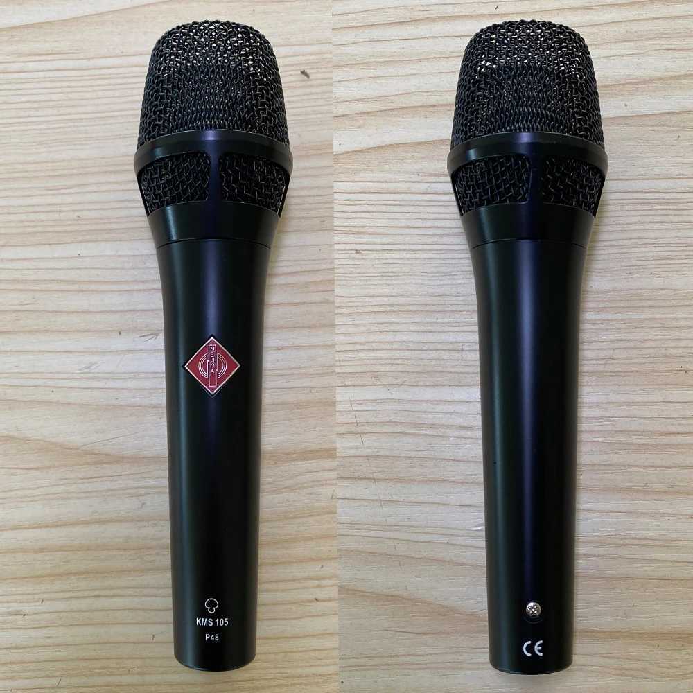 Free Shipping KMS105 Microphone kms 105 Supercardioid Vocal Mic Condenser Microfonos audio broadcast singing Recording Studio CL240813