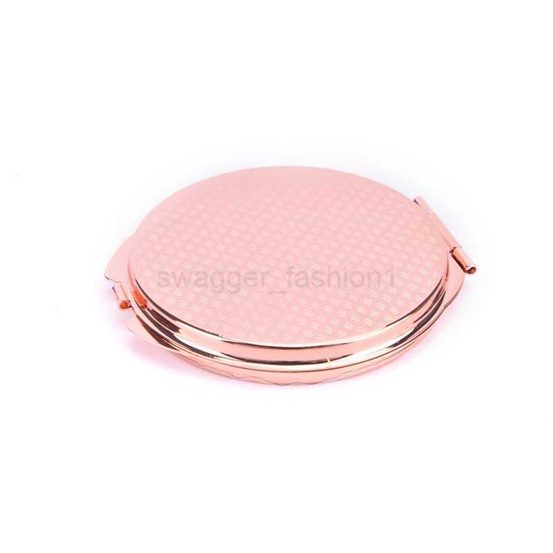 Compact Makeup Mirror Cosmetic Magnifying Round Pocket Make Up Mirror for Purse Travel Bag Home Office MirrorXJ240813